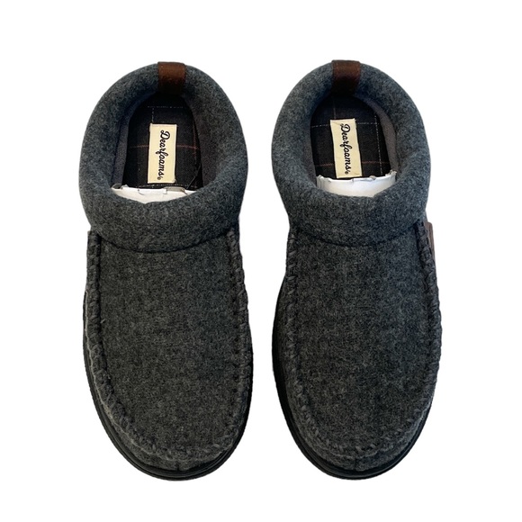 Dearfoams Memory Foam Mens Slippers - Picture 6 of 7